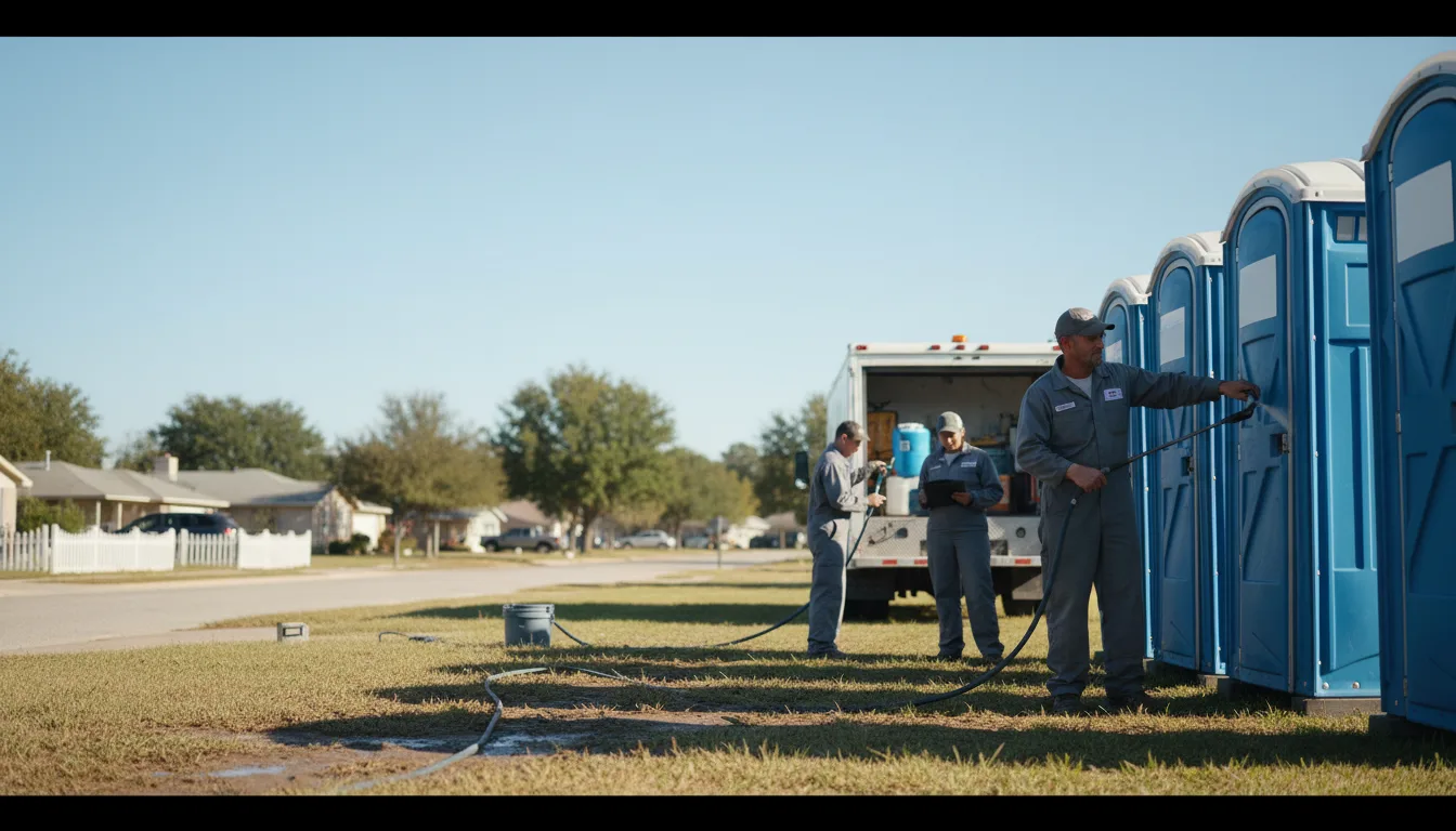 Long-Term Portable Toilet Rental in Lupton, AZ near me